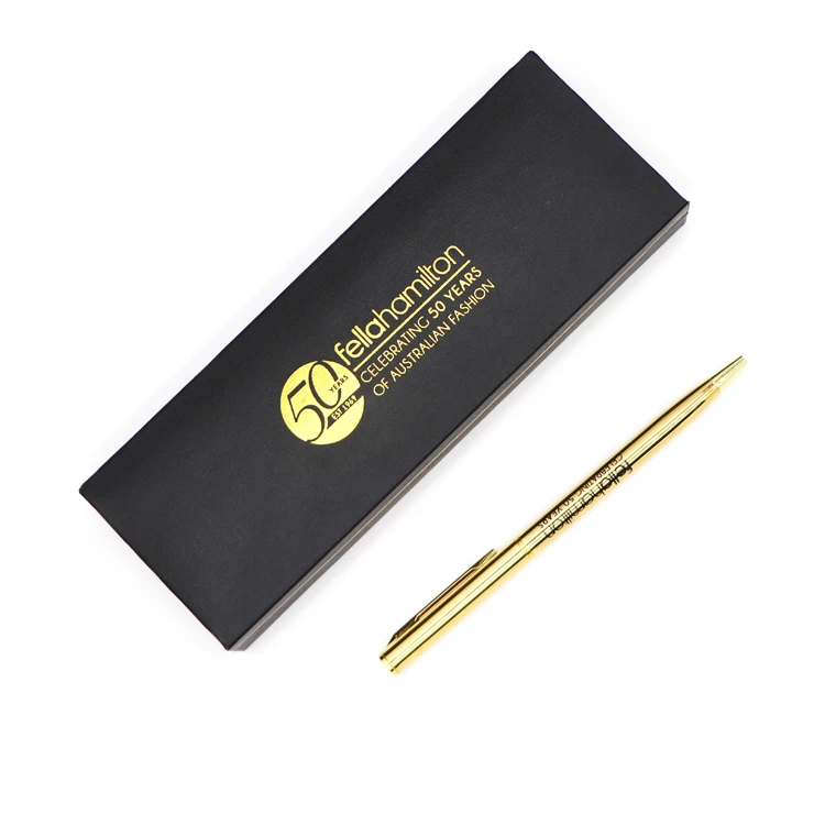 Luxury promotional pens with engraved logos