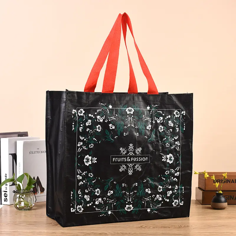 Promotional waterproof printed non-woven tote bag manufacturer