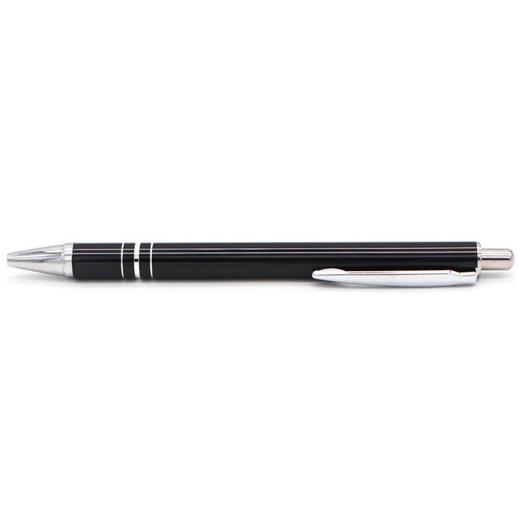 Custom business gift pen Black metal pen wholesale