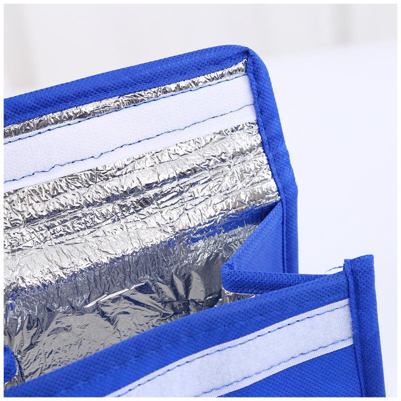 Reusable Non-woven Insulated Lunch Box with Aluminum Foil