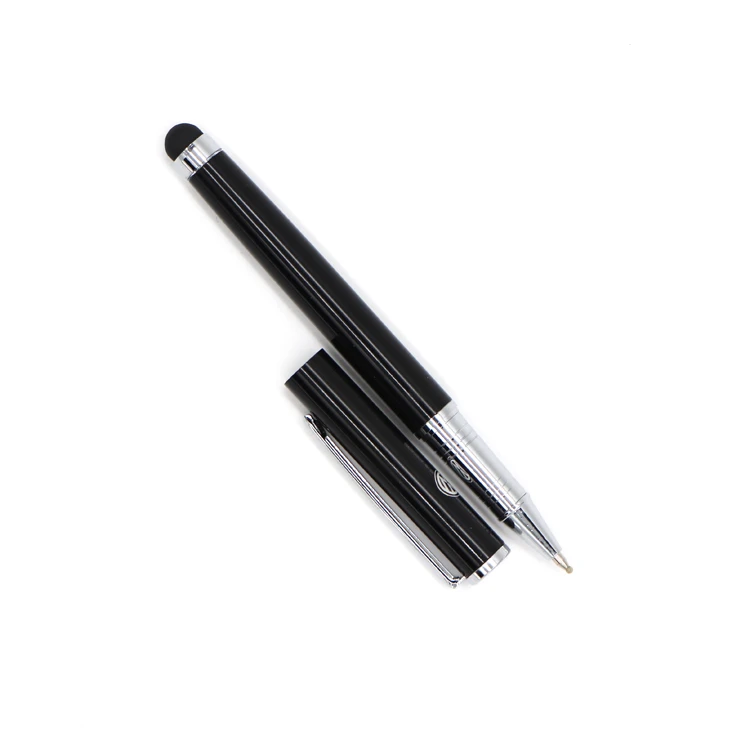 2 in1 Capactive Touch Screen Ballpoint Writing Pen Sensitive Stylus Tip